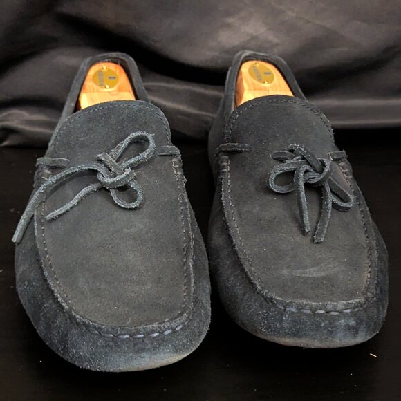 Tod’s x Ferrari Black Suede Gommino Driving Loafers Men’s Size 10 main image 7
